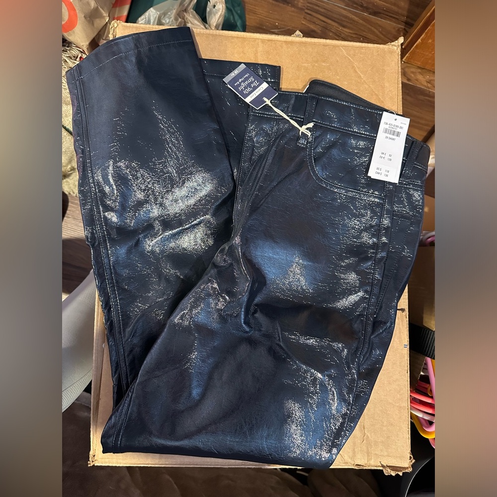NWT Abercrombie leather pants